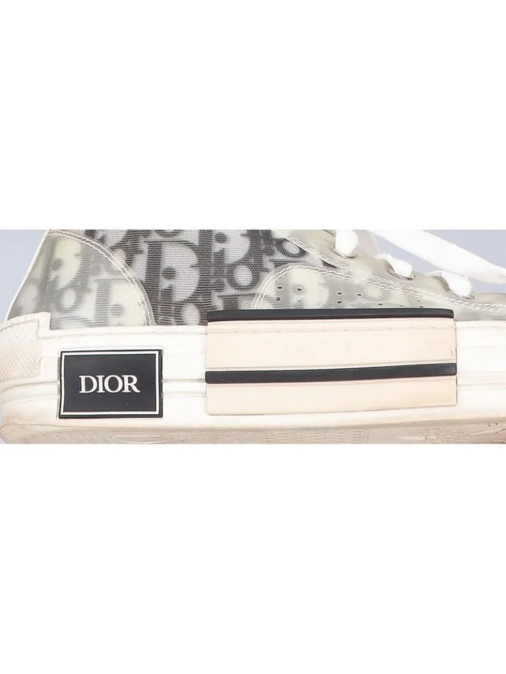 Dior Oblique High Top Sneakers 37 - Picture 9 of 9